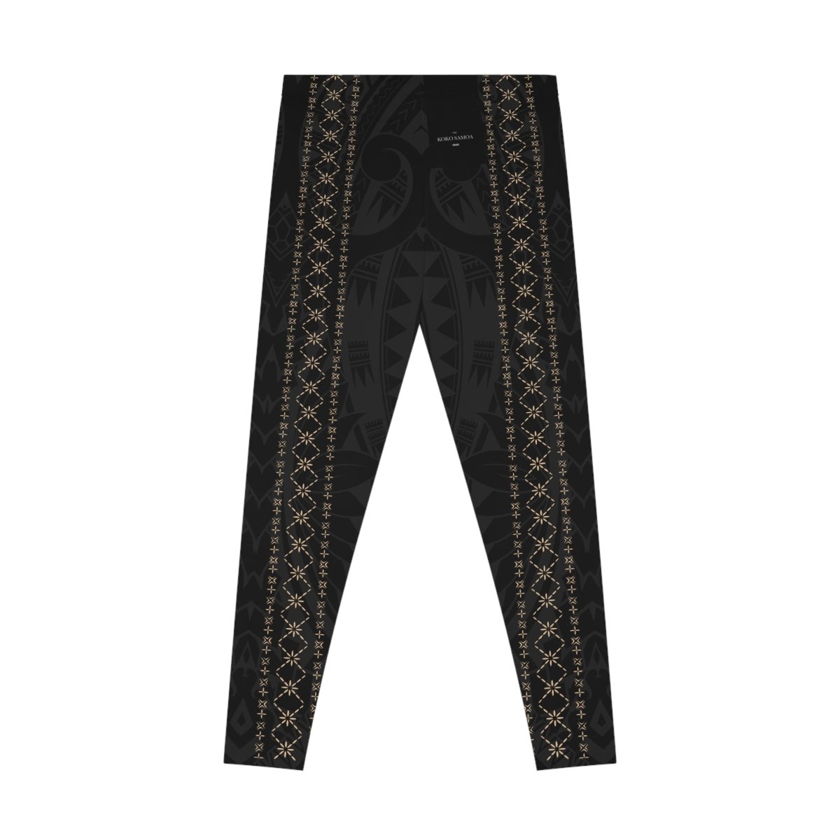 FYBY IslandFlex mid-rise leggings in Malu design, featuring seamless threading and a comfortable fit.