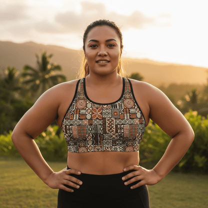 Seamless Sports Bra - Elei - AU/NZ/USA - The Koko Samoa
