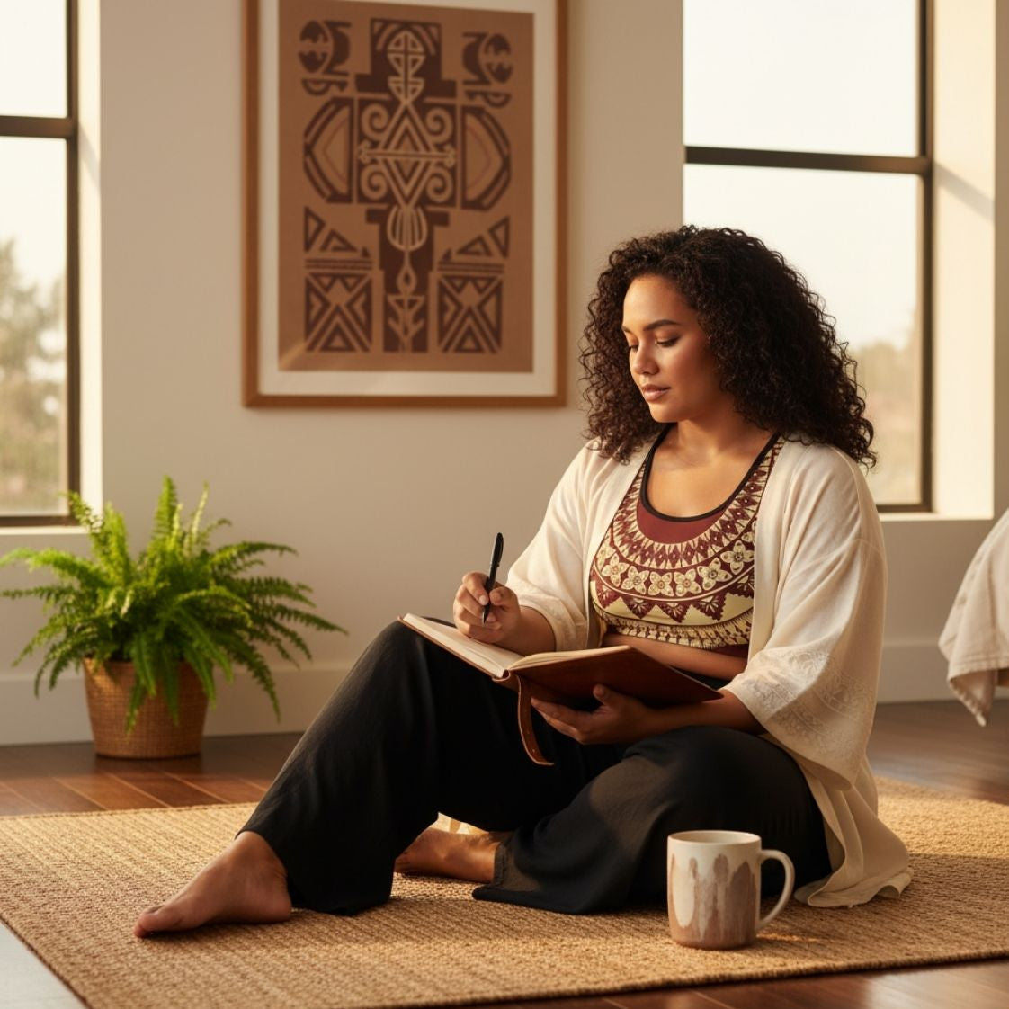 PasifikaOne Seamless Sports Bra - Fiji Red - AU/NZ/USA - The Koko Samoa