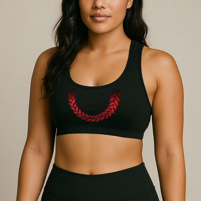 Seamless Sports Bra - Ula Fala - AU/NZ/USA - The Koko Samoa