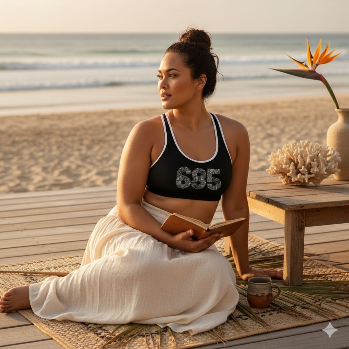 Islandflex Seamless Sports Bra - 685 - AU/NZ/USA - The Koko Samoa