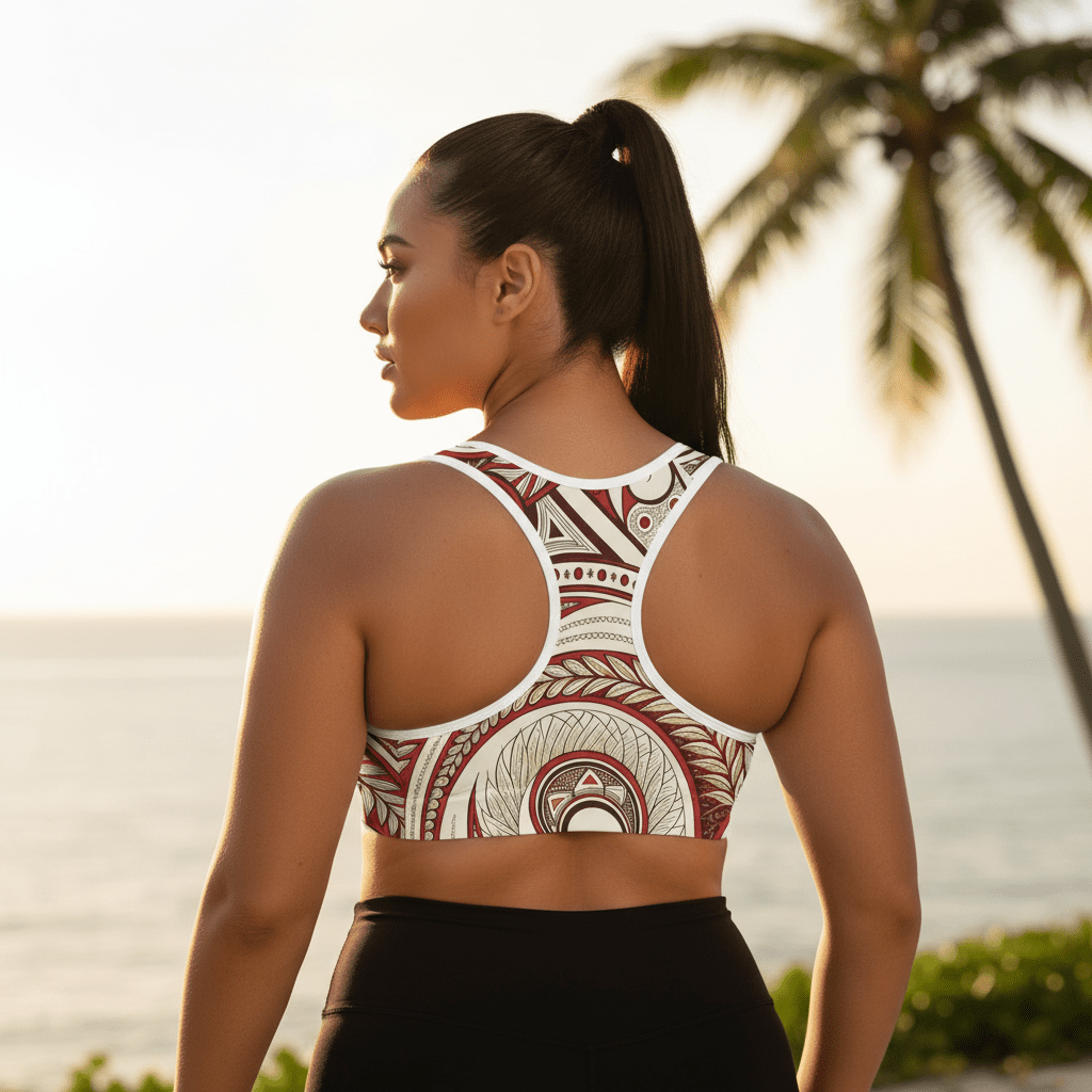 Seamless Sports Bra - Firecrest - AU/NZ/USA - The Koko Samoa