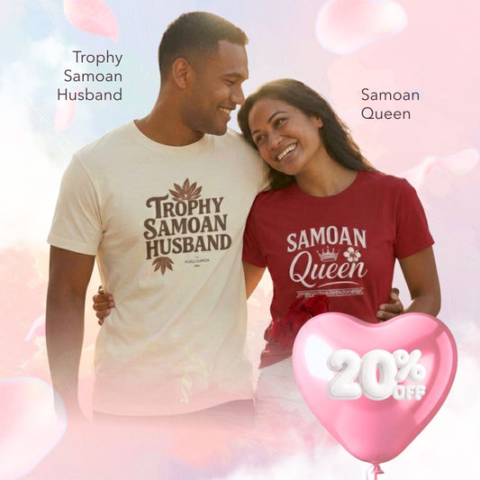 Gift Set - Royalty Couple - Duo Tees - AU/NZ - The Koko Samoa