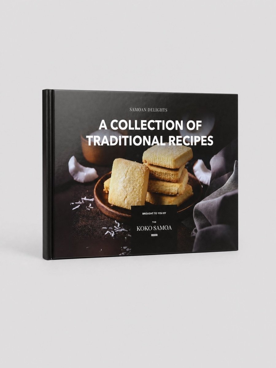 Hardcover A4 - Samoan Delights: 12 Samoan Recipes Cookbook - Vol 1 - AU/NZ/USA