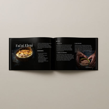 Hardcover A4 - Samoan Delights: 24 Samoan Recipes Cookbook Expanded Edition - Vol1 + Vol2 Combined - AU/NZ/USA - The Koko Samoa