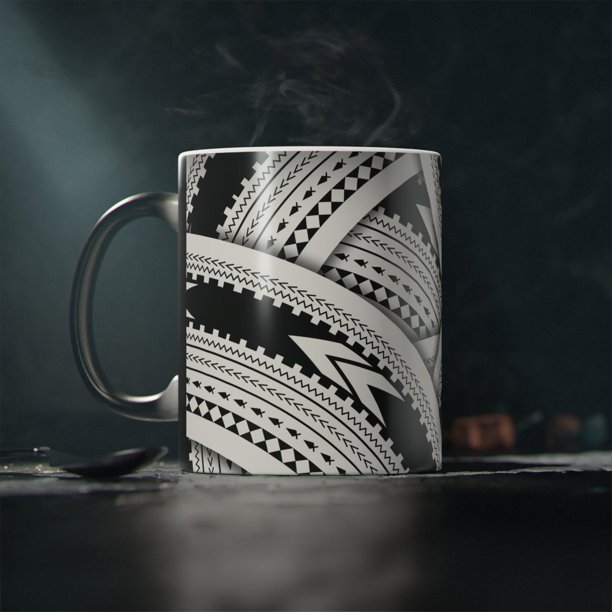 Heat Reactive 11oz Mug - Pe'a - USA - The Koko Samoa