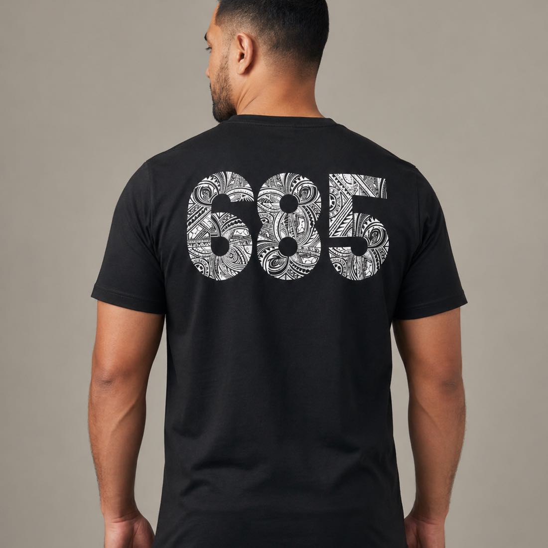 Heavy unisex tee by The Print Bar featuring a bold design inspired by AU/NZ and Samoa, shown in a casual front view.