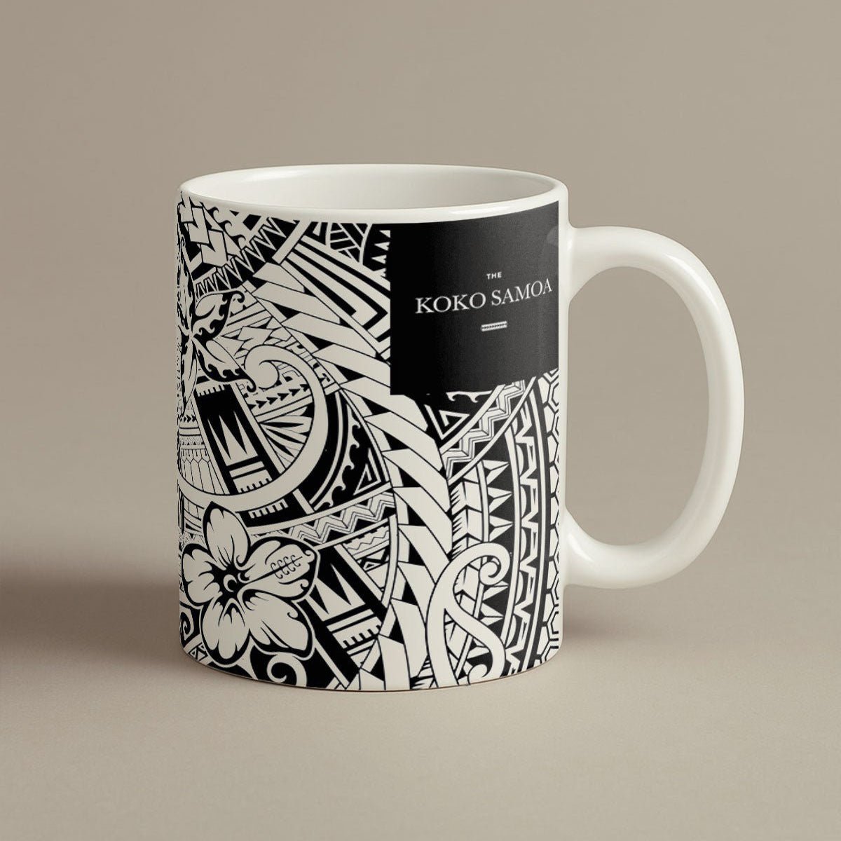 LimaLuxe™ 325ml Mug by Prima Printing featuring a floral Bloom design in vibrant colors on a ceramic mug.