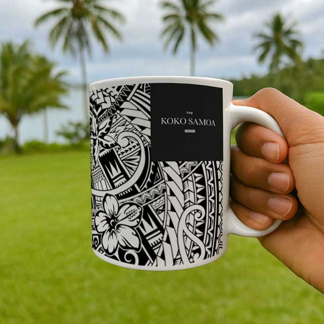 LimaLuxe™ 11oz Bloom mug, featuring a floral design, with a smooth ceramic finish.