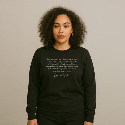 Champion Unisex Sweatshirt - Love Never Fails - AU/NZ/USA - The Koko Samoa