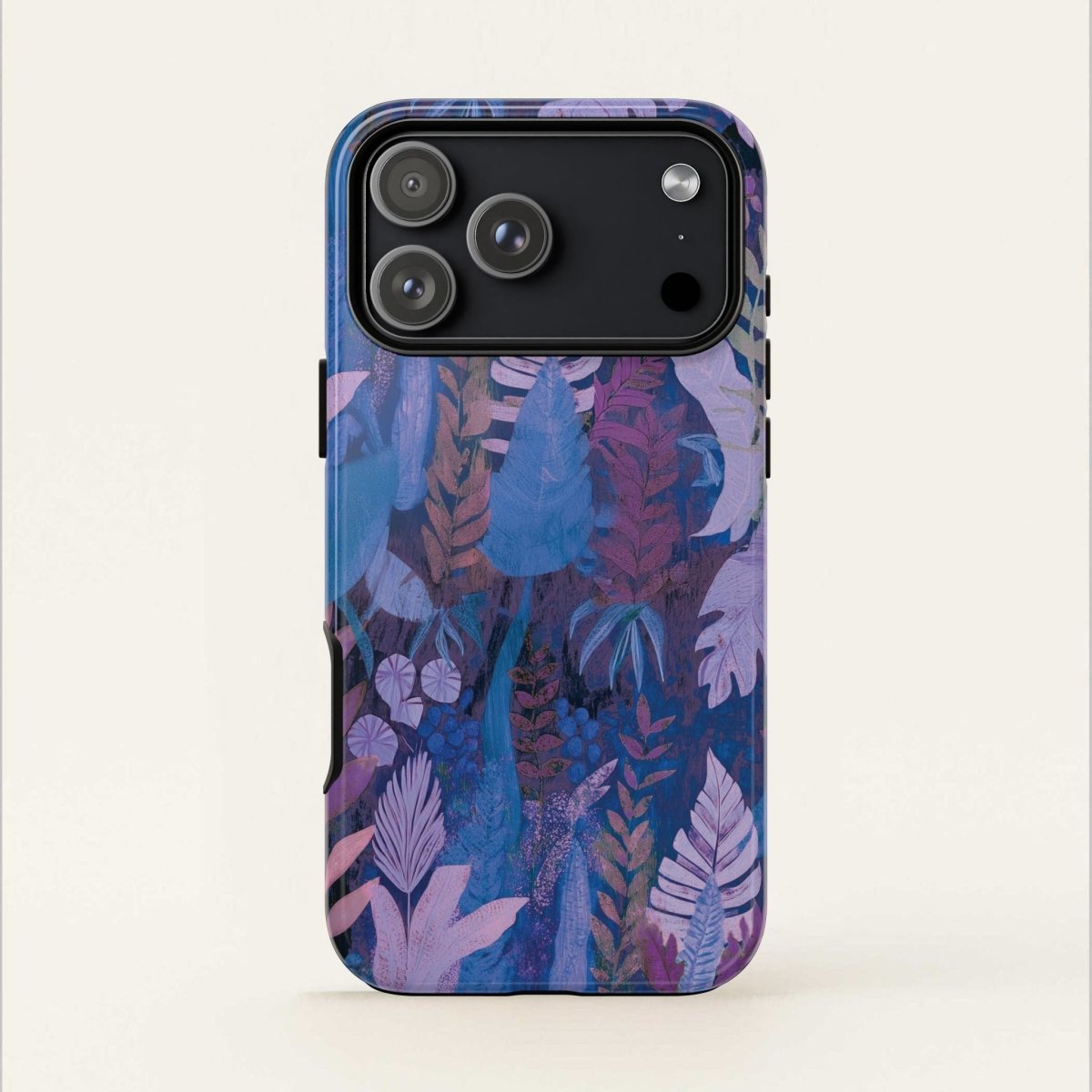 iPhone Tough Phone Case - Lavender Palms - AU/NZ/USA