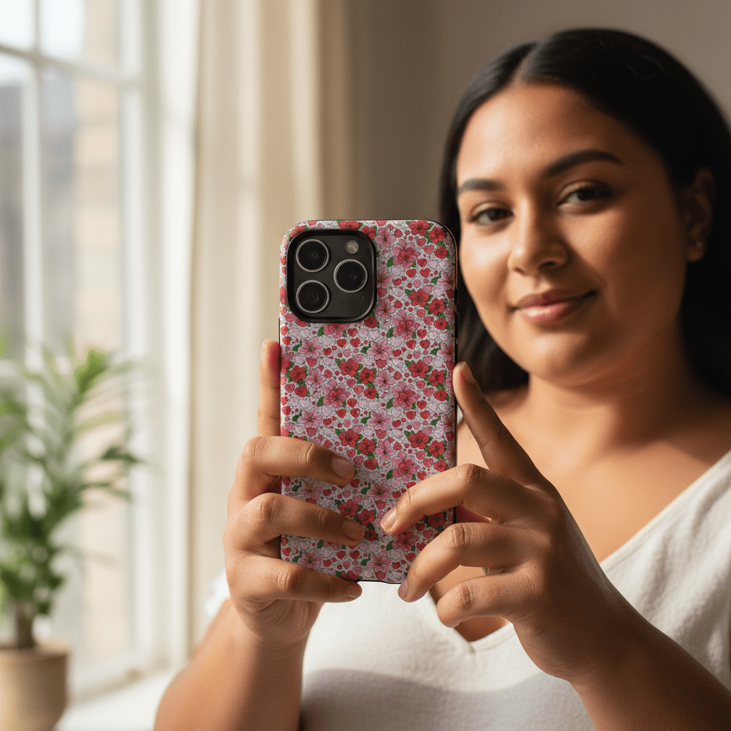 iPhone Tough Phone Case - Love & Aute - AU/NZ/USA - The Koko Samoa