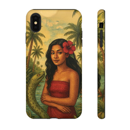 iPhone Tough Phone Case - Sina & The Eel - AU/NZ/USA - The Koko Samoa