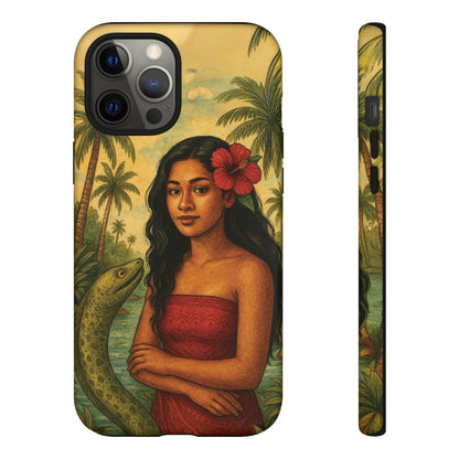 iPhone Tough Phone Case - Sina & The Eel - AU/NZ/USA - The Koko Samoa