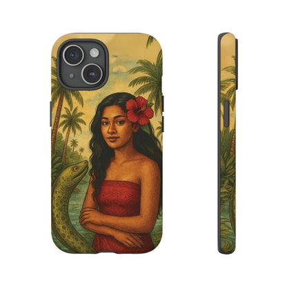iPhone Tough Phone Case - Sina & The Eel - AU/NZ/USA - The Koko Samoa