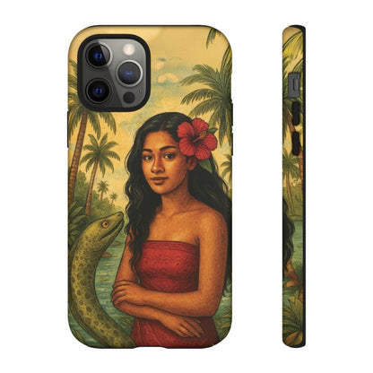 iPhone Tough Phone Case - Sina & The Eel - AU/NZ/USA - The Koko Samoa