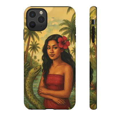 iPhone Tough Phone Case - Sina & The Eel - AU/NZ/USA - The Koko Samoa