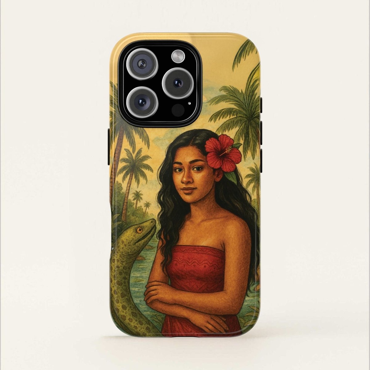 iPhone Tough Phone Case - Sina & The Eel - AU/NZ/USA - The Koko Samoa