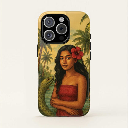 iPhone Tough Phone Case - Sina & The Eel - AU/NZ/USA - The Koko Samoa