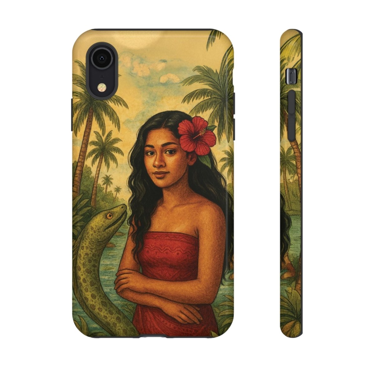 iPhone Tough Phone Case - Sina & The Eel - AU/NZ/USA - The Koko Samoa