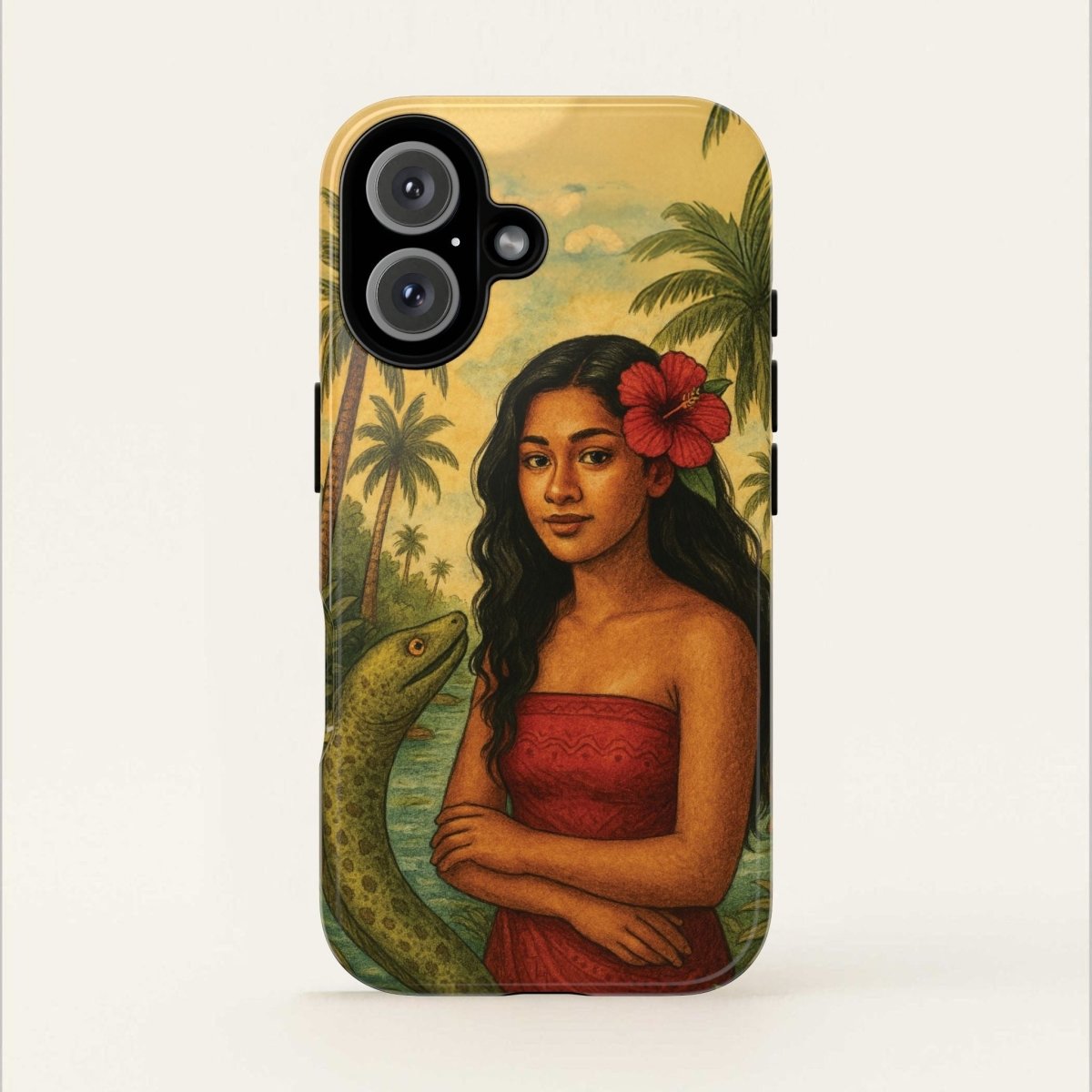 iPhone Tough Phone Case - Sina & The Eel - AU/NZ/USA - The Koko Samoa