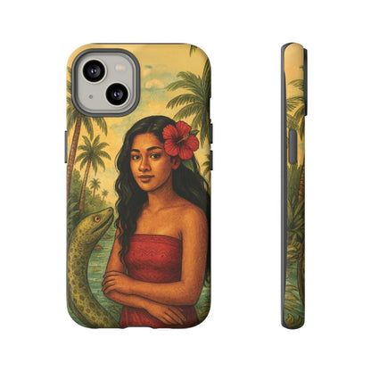 iPhone Tough Phone Case - Sina & The Eel - AU/NZ/USA - The Koko Samoa