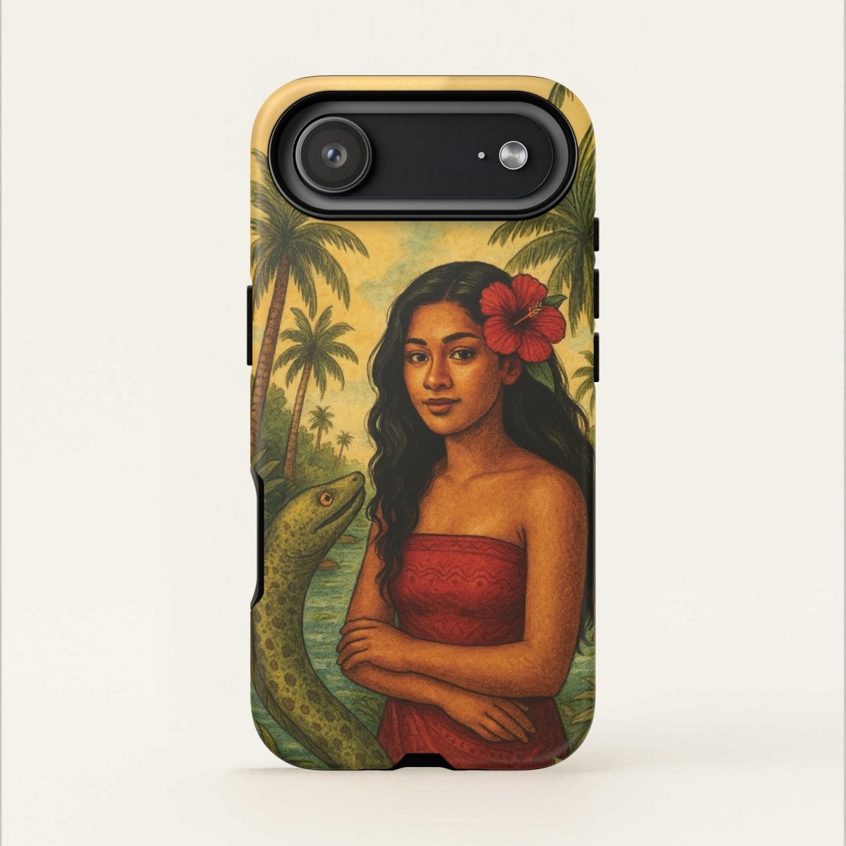 iPhone Tough Phone Case - Sina & The Eel - AU/NZ/USA - The Koko Samoa