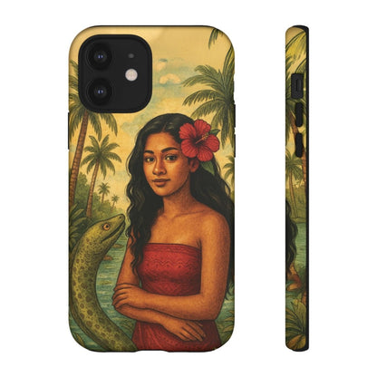 iPhone Tough Phone Case - Sina & The Eel - AU/NZ/USA - The Koko Samoa