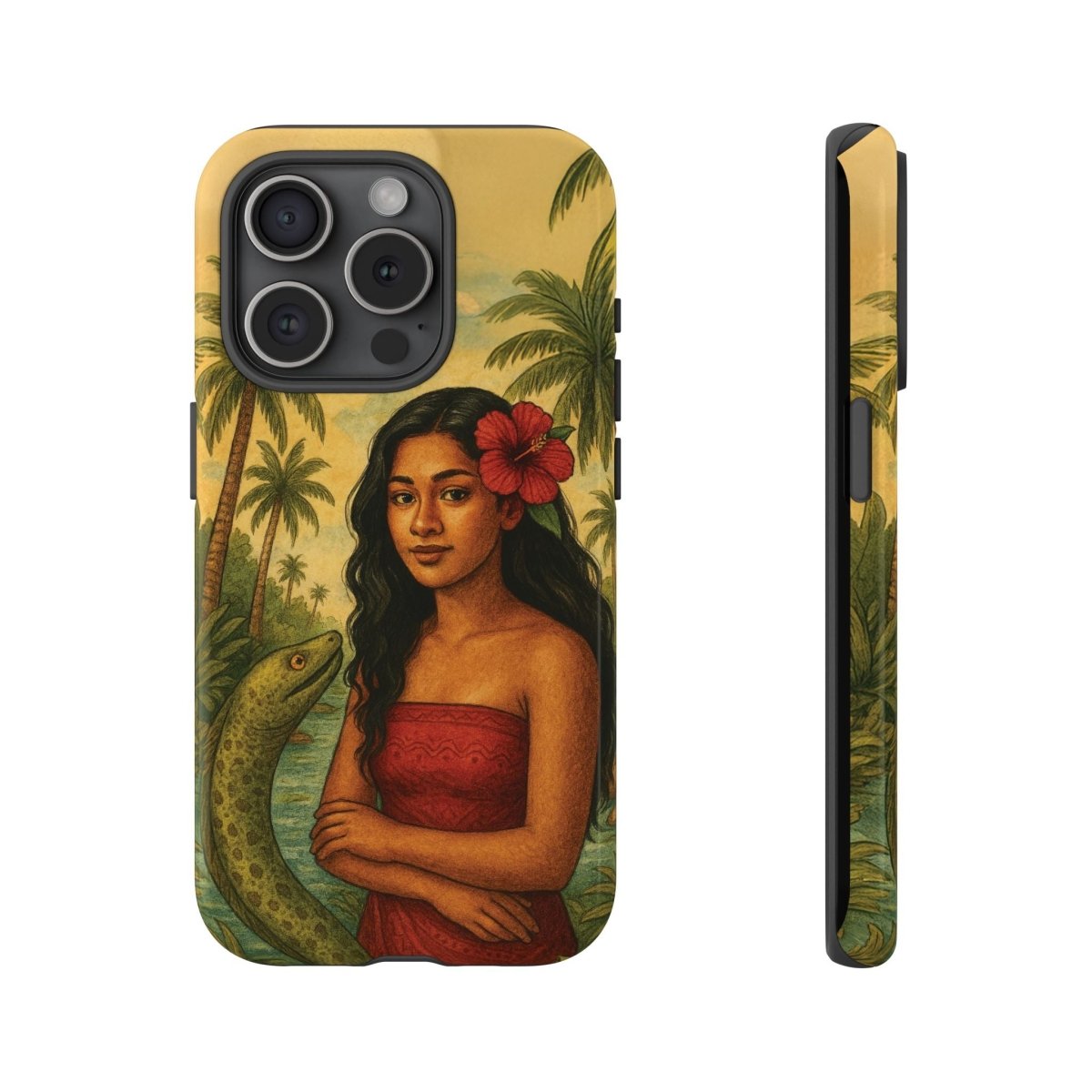 iPhone Tough Phone Case - Sina & The Eel - AU/NZ/USA - The Koko Samoa