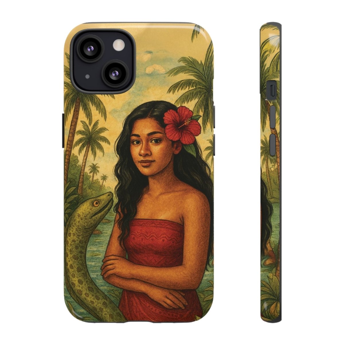 iPhone Tough Phone Case - Sina & The Eel - AU/NZ/USA - The Koko Samoa