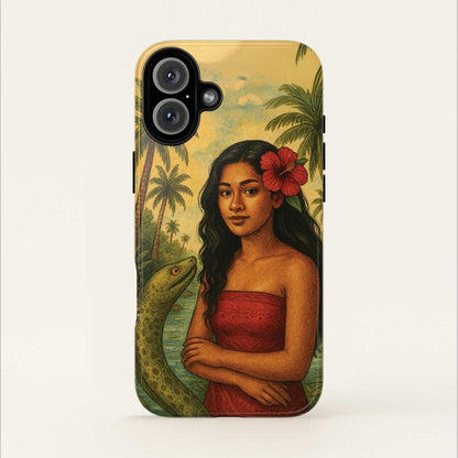 iPhone Tough Phone Case - Sina & The Eel - AU/NZ/USA - The Koko Samoa