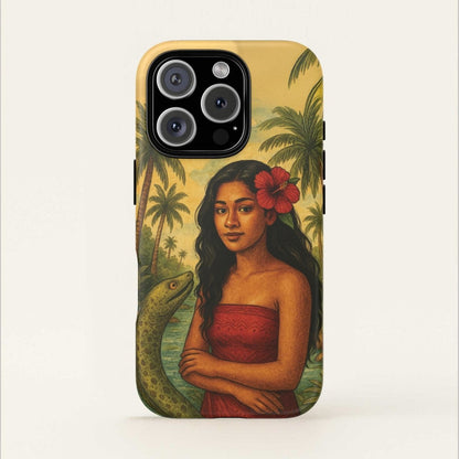 iPhone Tough Phone Case - Sina & The Eel - AU/NZ/USA - The Koko Samoa