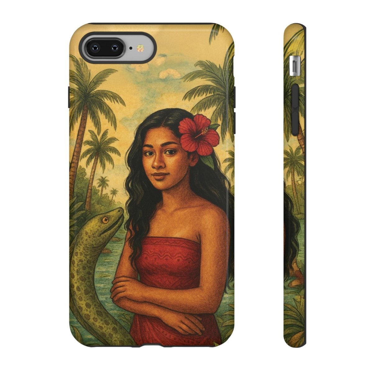iPhone Tough Phone Case - Sina & The Eel - AU/NZ/USA - The Koko Samoa