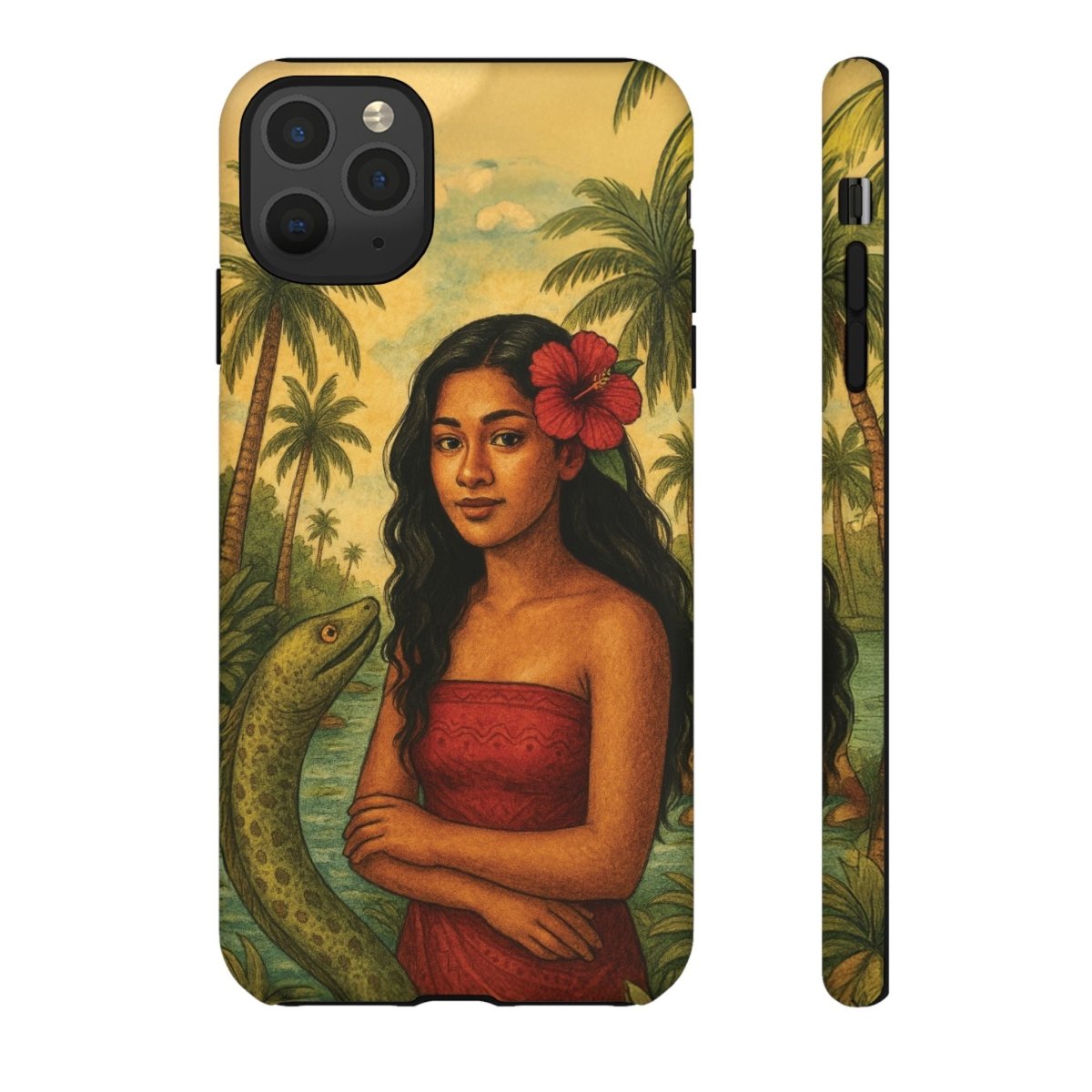 iPhone Tough Phone Case - Sina & The Eel - AU/NZ/USA - The Koko Samoa