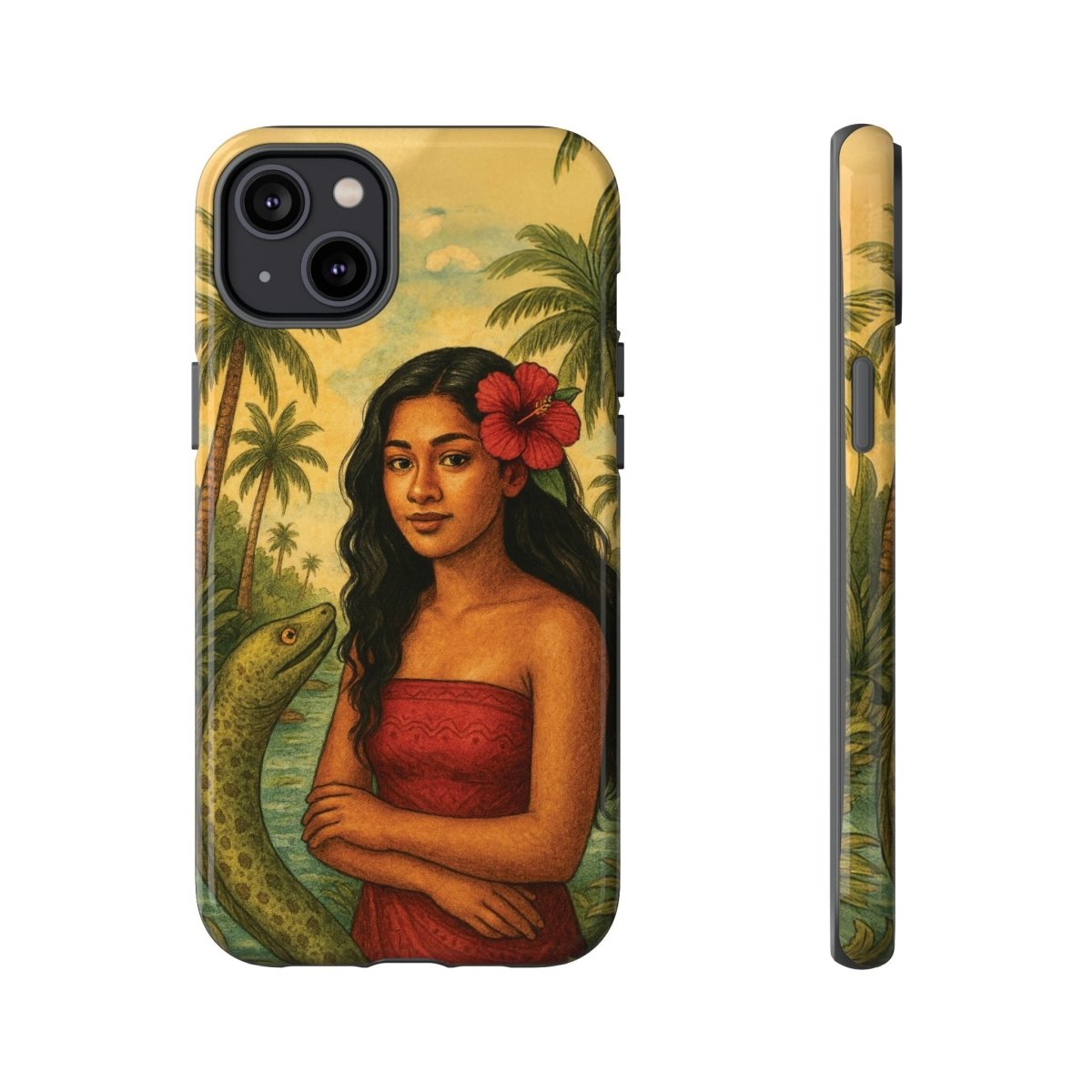 iPhone Tough Phone Case - Sina & The Eel - AU/NZ/USA - The Koko Samoa