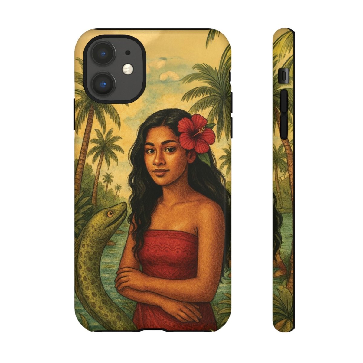 iPhone Tough Phone Case - Sina & The Eel - AU/NZ/USA - The Koko Samoa