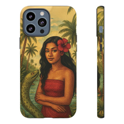 iPhone Tough Phone Case - Sina & The Eel - AU/NZ/USA - The Koko Samoa