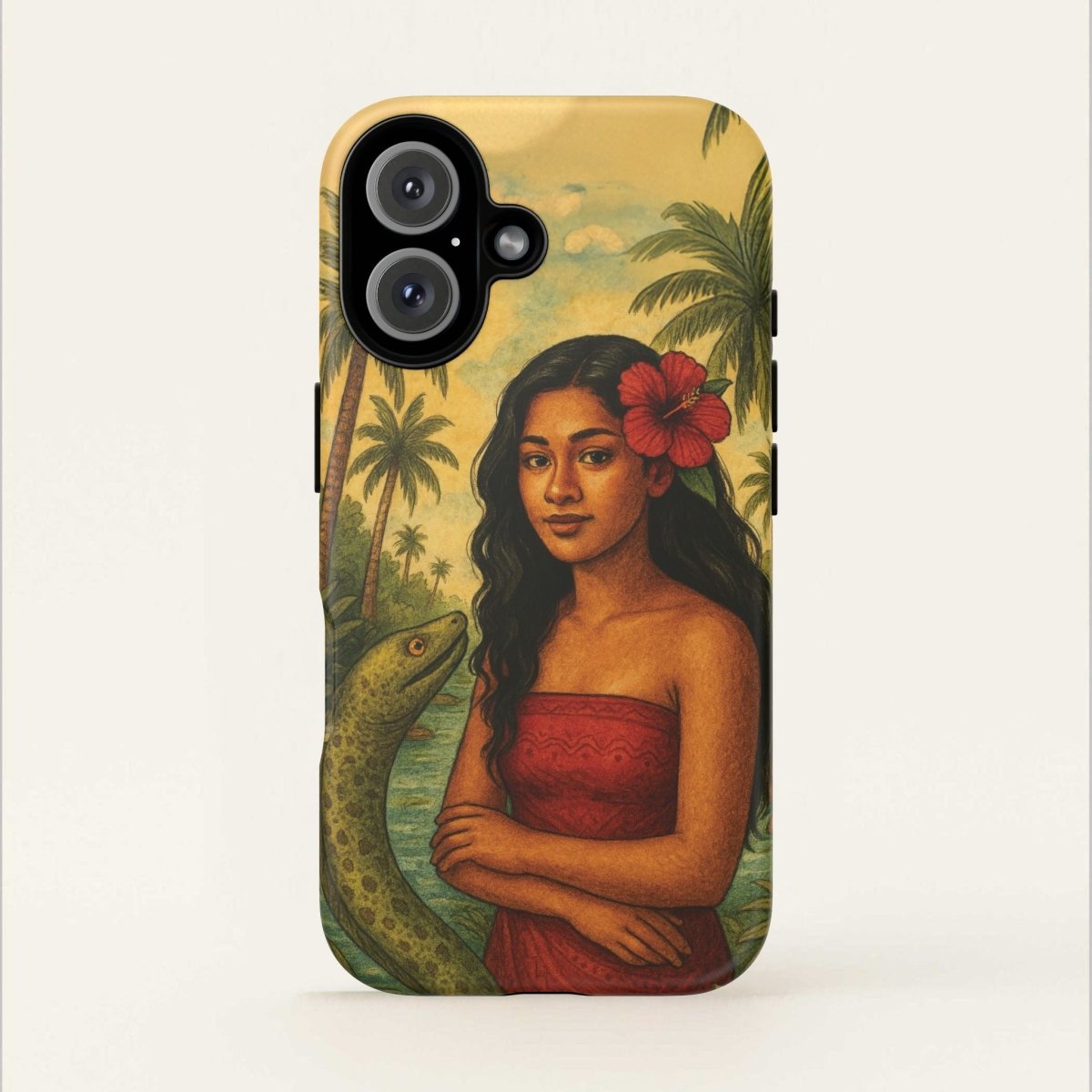 iPhone Tough Phone Case - Sina & The Eel - AU/NZ/USA - The Koko Samoa