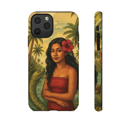 iPhone Tough Phone Case - Sina & The Eel - AU/NZ/USA - The Koko Samoa