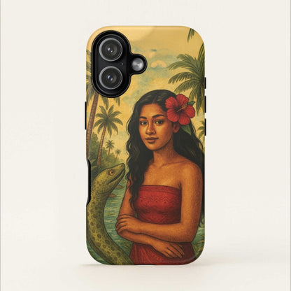 iPhone Tough Phone Case - Sina & The Eel - AU/NZ/USA - The Koko Samoa
