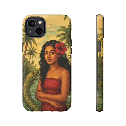 iPhone Tough Phone Case - Sina & The Eel - AU/NZ/USA - The Koko Samoa
