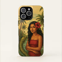 iPhone Tough Phone Case - Sina & The Eel - AU/NZ/USA - The Koko Samoa