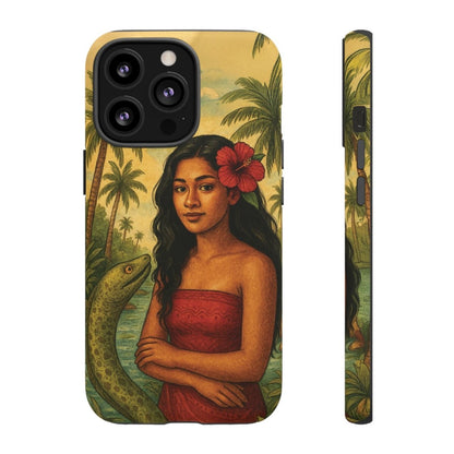 iPhone Tough Phone Case - Sina & The Eel - AU/NZ/USA - The Koko Samoa