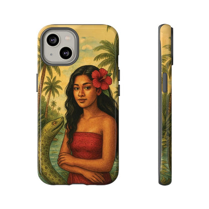 iPhone Tough Phone Case - Sina & The Eel - AU/NZ/USA - The Koko Samoa