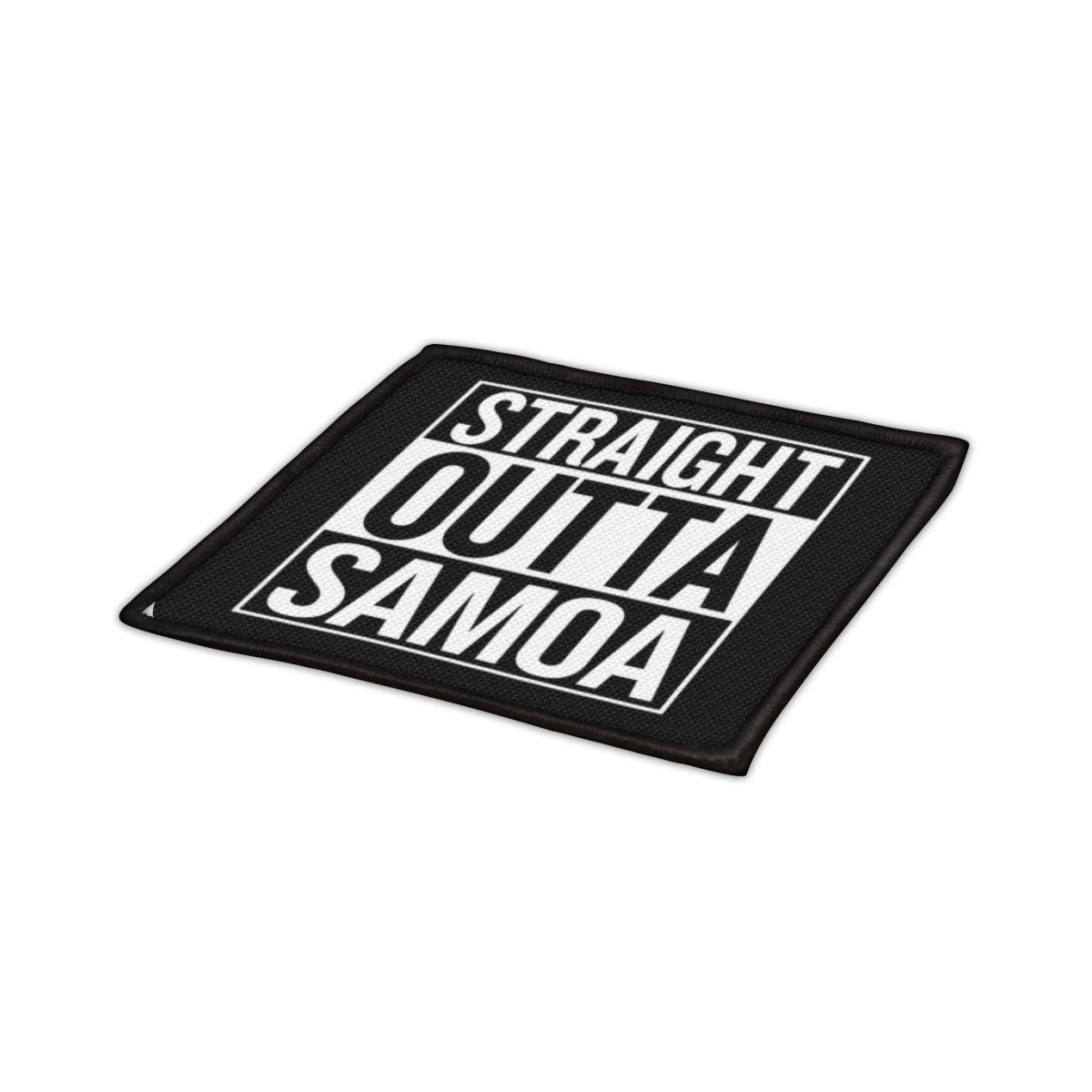 Iron - On Patch - Straight Outta Samoa - AU/NZ/USA - The Koko Samoa
