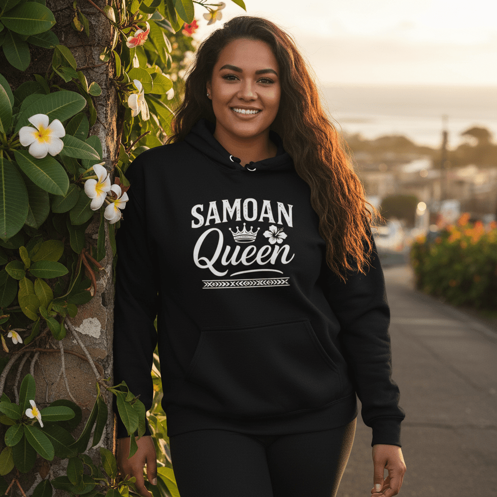 Samoan Queen hoodie, The Koko Samoa