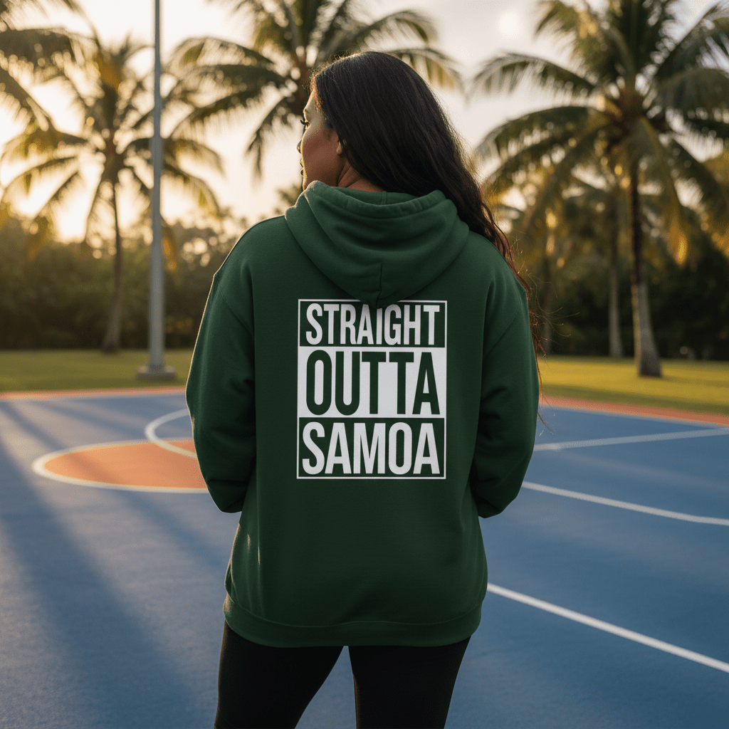 Island Hoodie™ – Straight Outta - AU/NZ - The Koko Samoa