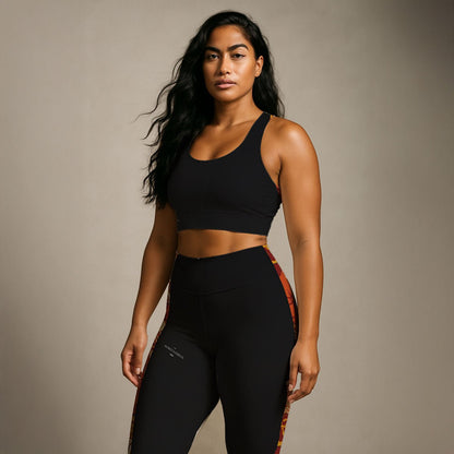 IslandFlex Leggings - Sataoa Sunrise - AU/NZ/USA - The Koko Samoa