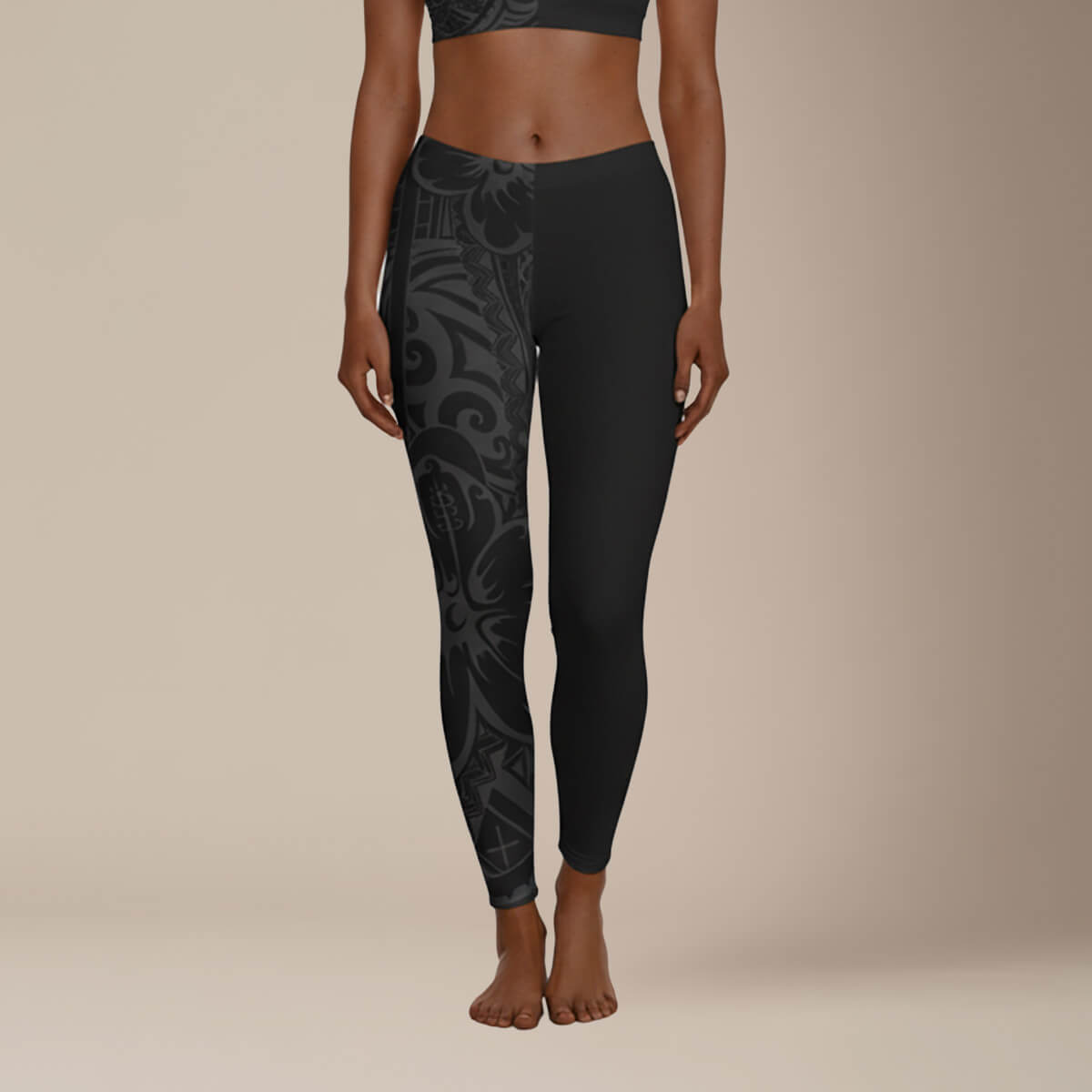 IslandFlex Mid-Rise Leggings - Dark Grey - AU/NZ/USA