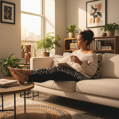 IslandFlex Mid - Rise Leggings - Faleasiu Nights - AU/NZ/USA - The Koko Samoa